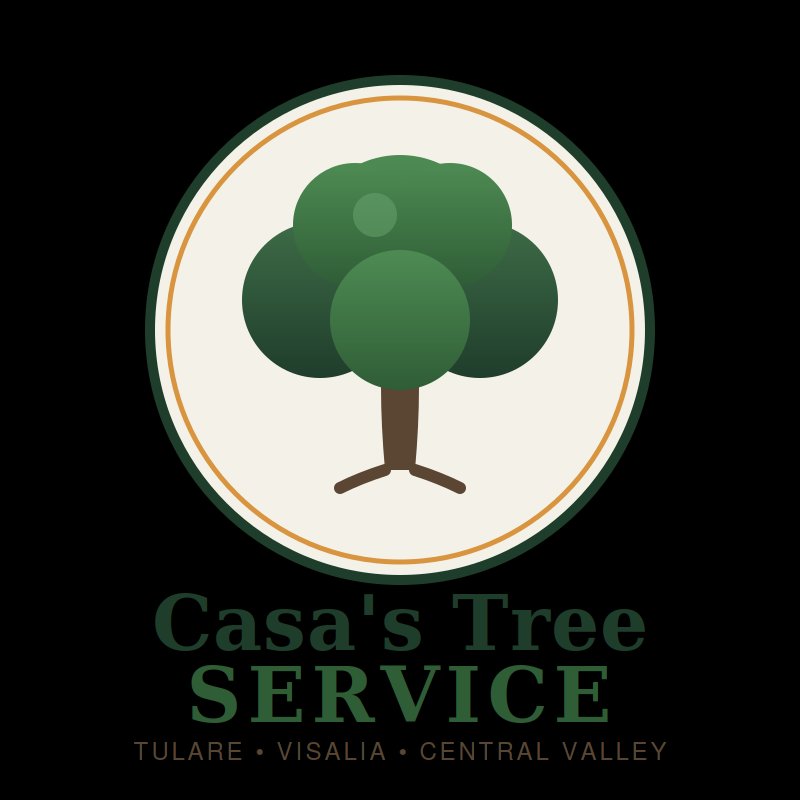 Casa's Tree Service logo - Tulare Visalia Central Valley tree service since 1996